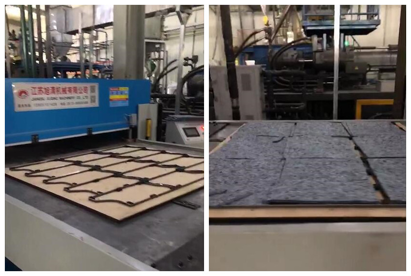 奔馳、寶馬汽車內飾裁斷機,沈陽工廠